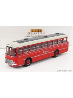   Brekina Plast - Fiat 306/3 Autobus Linea Autostradale 1962 Red Grey