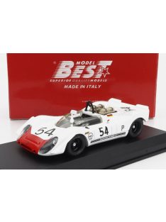   Best-Model - PORSCHE 908/02 SPIDER N 54 6h BRANDS HATCH 1969 G.MITTER - U.SCHUTZ WHITE RED