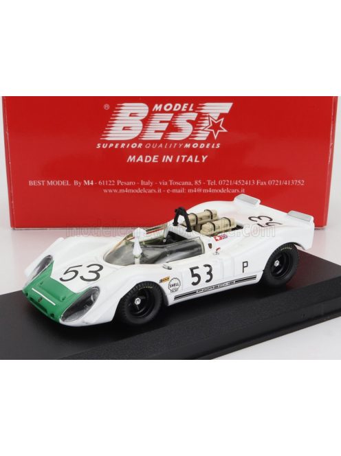 Best-Model - PORSCHE 908/2 SPIDER N 53 WINNER 6h BRANDS HATCH 1969 J.SIFFERT - B.REDMAN WHITE GREEN