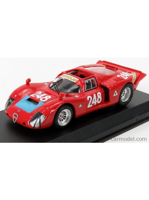 Best-Model - Alfa Romeo 33.2 N 248 Targa Florio 1969 Pinto - Alberti Red