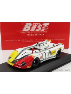   Best-Model - Porsche 908/02K Flunder N 1 1000Km Nurburgring 1970 G.Larrousse - H.Marko White Red Yellow