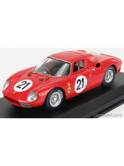 Best-Model - Ferrari 250Lm 3.3L V12 Team N.A.R.T. North American Racing N 21 Winner 24H Le Mans 1965 M.Gregory - J.Rindt Red