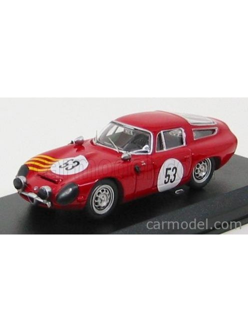 Best-Model - Alfa Romeo Tz1 N 53 Sebring 1964 Stoddard - Kaser Red