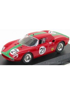   Best-Model - Ferrari 250 Lm Monza 1966 N 21 De Siebenthal Red