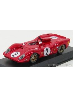   Best-Model - Ferrari 312 P Spy Monza 1969 N 2 Rodriguez Schetty Red