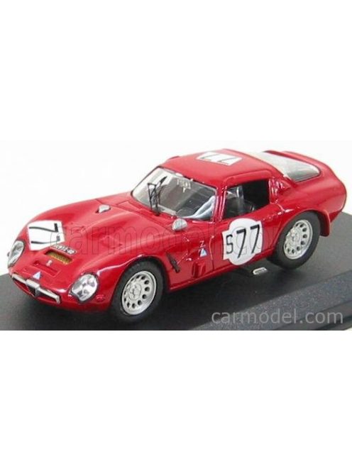 Best-Model - Alfa Romeo Tz2 N 77 Nurburgring 1966 L.Bianchi - H.Schultz Red