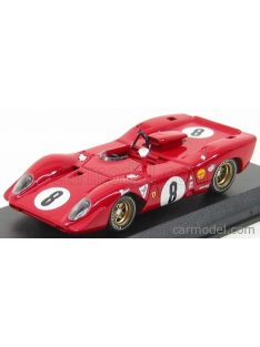   Best-Model - Ferrari 312 P Spider N 8 1000Km Spa 1969 Rodriguez - Piper Red