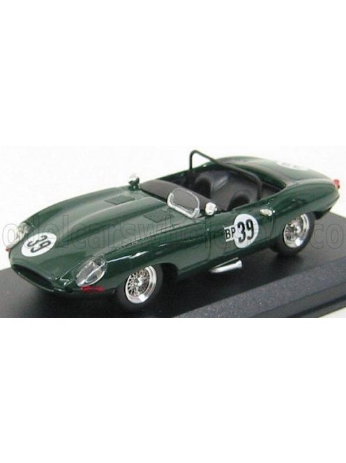 Best-Model - JAGUAR E-TYPE SPIDER N 39 VIRGINIA INTERNATIONAL RACEWAY 1965 D.R. SMOLEN BRITISH RACING GREEN