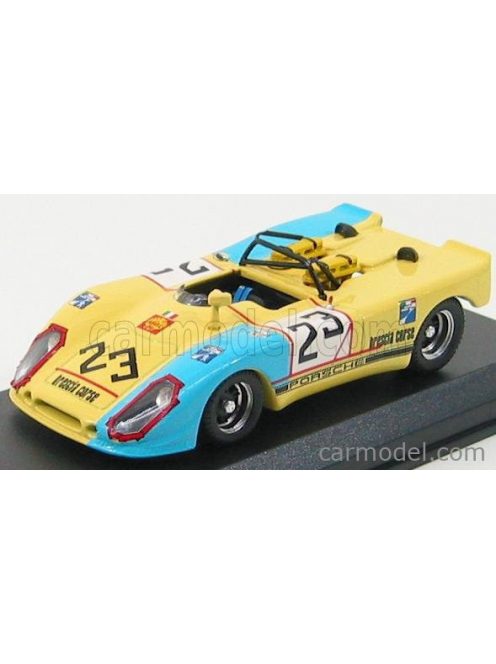 Best-Model - Porsche Flunder N 23 Monza 1971 Noris - Sigala Yellow Light Blue