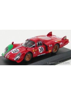   Best-Model - Alfa Romeo 33.2 Lm N 38 Le Mans 1969 Gosselin - Burgoigni Red