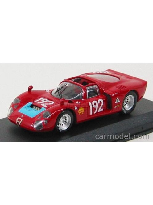 Best-Model - Alfa Romeo 33.2 Sp N 192 Targa Florio 1968 Bianchi Casoni Red