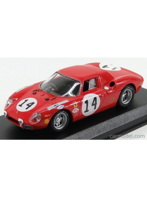 Best-Model - Ferrari 250Lm 3.3L V12 Team North American Racing Team N.A.R.T. N 14 24H Le Mans 1968 M.Gregory - C.Klob Red