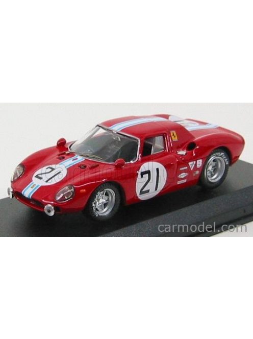 Best-Model - Ferrari 250 Lm N 21 Daytona 1970 Chinetti - Jr Young Red