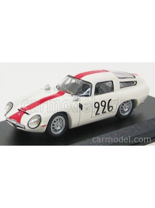 Best-Model - Alfa Romeo Tz1 N 226 Mont Ventoux 1964 Ramu - Caccia White Red