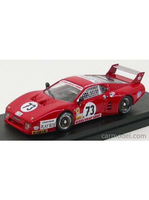 Best-Model - Ferrari 512 Bb Lm N 73 Le Mans 1982 Lanier - Morin - Henn Red