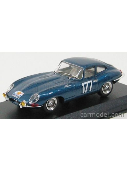 Best-Model - Jaguar E-Type Coupe N 177 Tour De France 1963 Cardi - Klukaszewski Blue Met