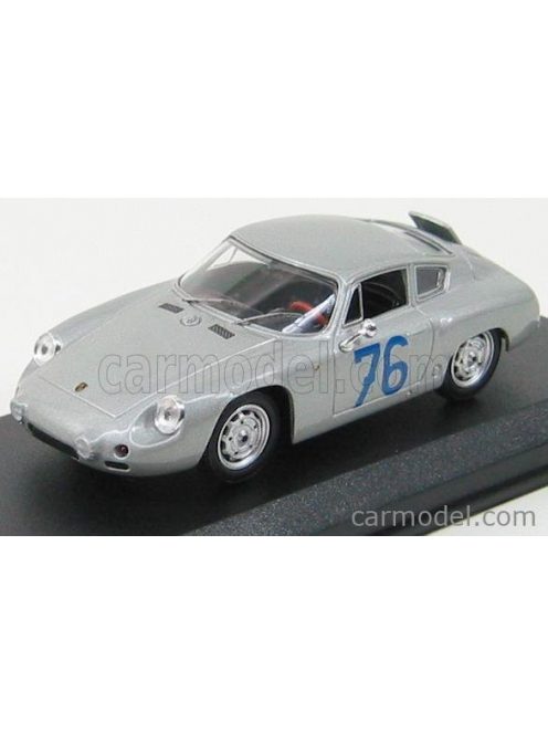 Best-Model - Porsche 1600Gs Abarth N 76 Targa Florio 1963 A.Pucci - P.E. Strahle Silver