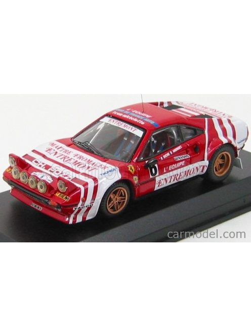 Best-Model - Ferrari 308 Gtb Gr.4 N 6 Rally Tour De France 1981 Andreut - Biche Red White