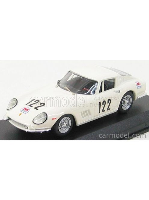 Best-Model - Ferrari 275 Gtb/4 N 122 Targa Florio 1967 Starrabba - Orlando White