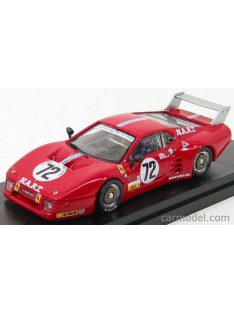   Best-Model - Ferrari 512Bb Lm Team N.A.R.T. N 72 24H Le Mans 1982 A.Cudini - J.Morton - J.Paul Red