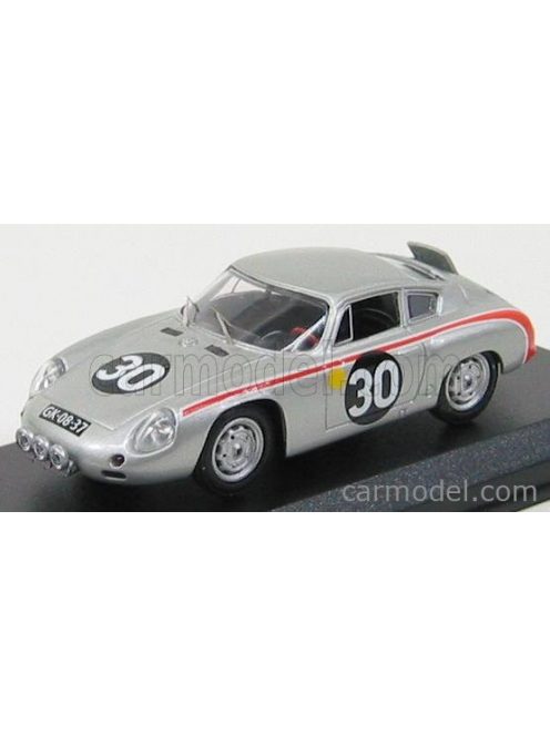 Best-Model - Porsche 695Gs Abarth N 30 24H Le Mans 1962 B.Pon - De Beaufort Silver