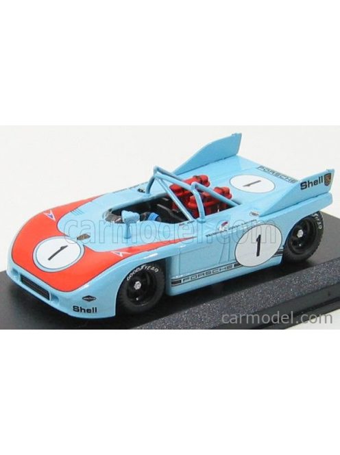 Best-Model - Porsche 908/3 N 1 Brans-Hatch 1972 Jost - Casoni Light Blue Orange