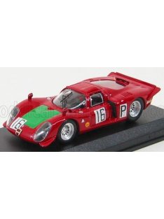   Best-Model - ALFA ROMEO 33.2 N 16 NURBURGRING 1968 GIUNTI - GALLI RED GREEN