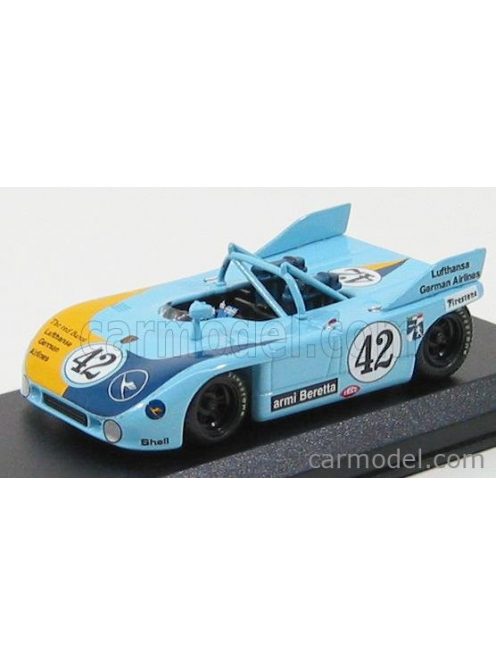 Best-Model - Porsche 908/3 N 42 Watkins Glen 1972 Joest - Casoni Light Blue Yellow