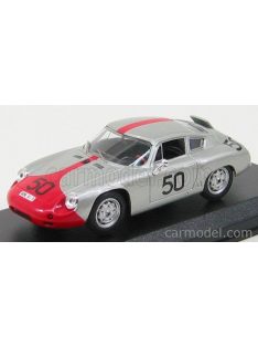   Best-Model - Porsche 1600Gs Abarth N 50 Targa Florio 1962 Strale - Hahnl Silver Red