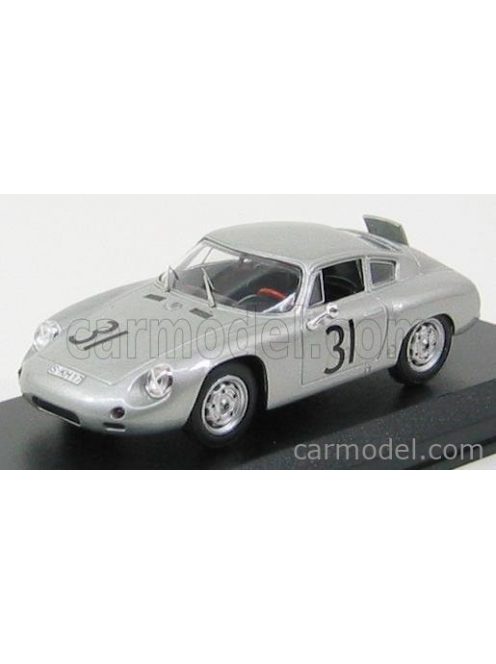 Best-Model - Porsche 1600Gs Abarth N 31 Nurburgring 1960 Greger - Linge Silver