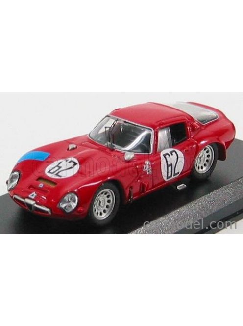 Best-Model - Alfa Romeo Tz2 N 62 Sebring 1966 Bianchi - Consten Red