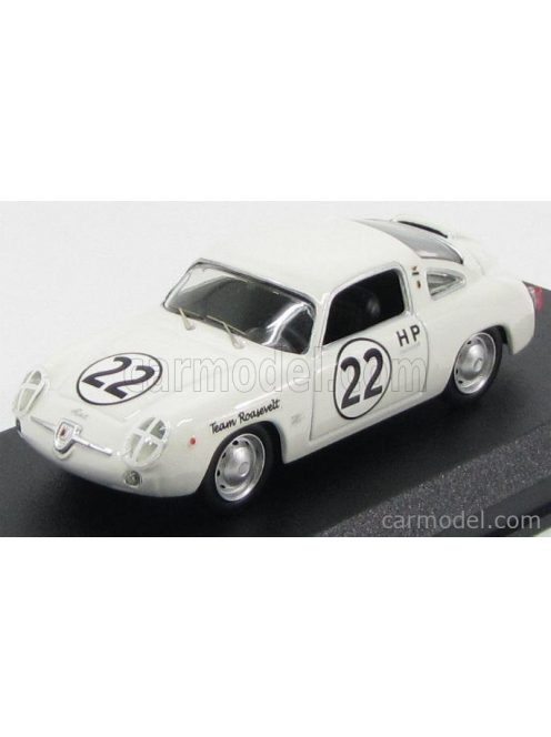 Best-Model - Fiat Abarth 750 Zagato Coupe N 22 Sebring 1960 Richards - Callanan White