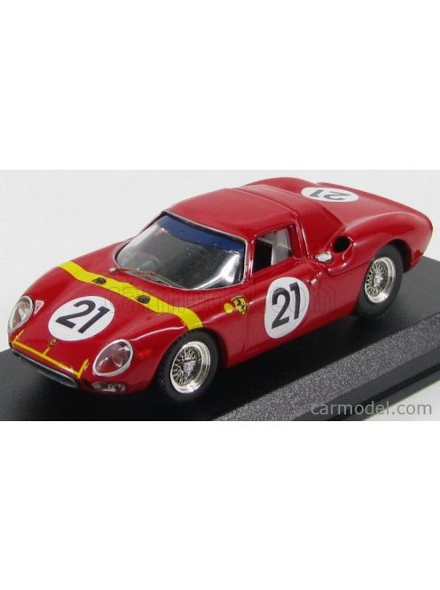 Best-Model - Ferrari 250Lm Coupe N 21 Winner Zolder 1964 L.Bianchi Red