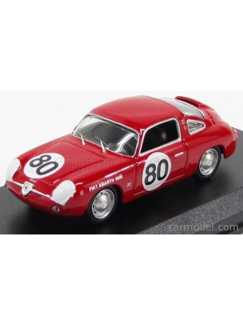 Best-Model - Fiat Abarth 1000 Coupe Zagato N 80 Winner Sebring 1961 Glertz - Liess Red