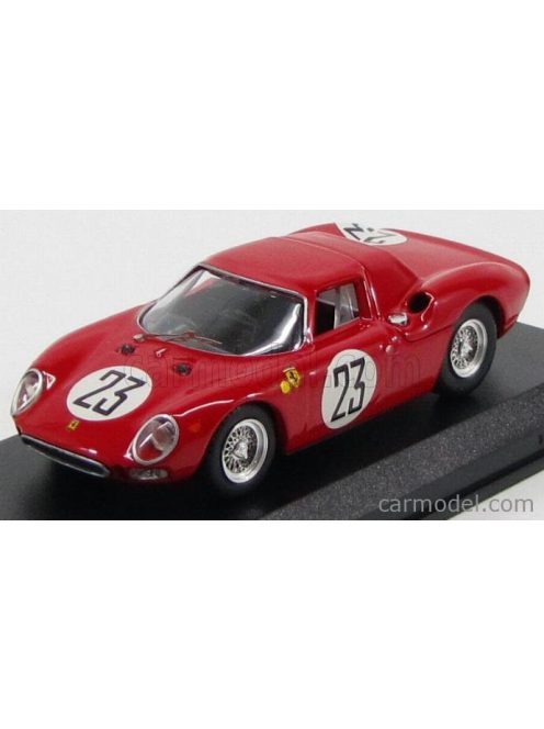 Best-Model - Ferrari 250Lm 3.3L V12 Team Equipe Nationale Belge N 23 24H Le Mans 1964 P.Dumay - G.L.Van Ophem Red