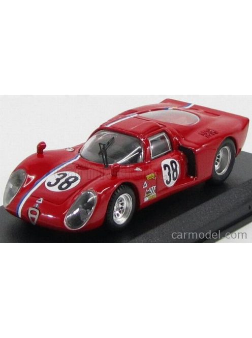 Best-Model - Alfa Romeo 33.2 Coupe N 38 Test Le Mans 1968 Gosselin - Trosch Red