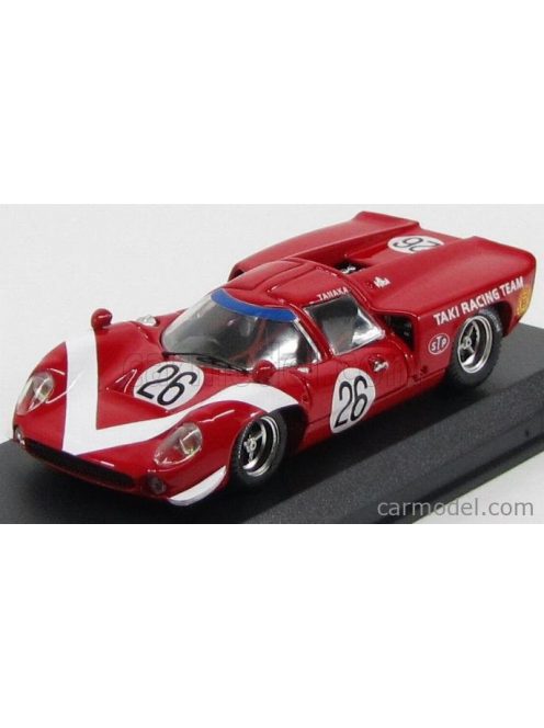 Best-Model - Lola T70 Coupe N 26 Gp Giappone 1968 K.Tanaka Red White