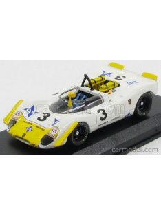   Best-Model - Porsche 908/2 N 3 Jarama 1970 Wisell - Bagration White Yellow