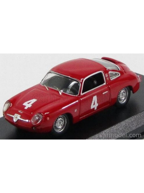 Best-Model - Fiat Abarth 750 N 4 Winner Gp Monza 1963 G.Capra Red