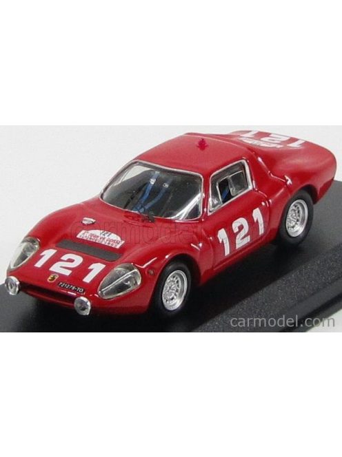 Best-Model - Abarth Ot1300 N 121 Tour De Corse 1965 Schlesser - Ballot Lena Red