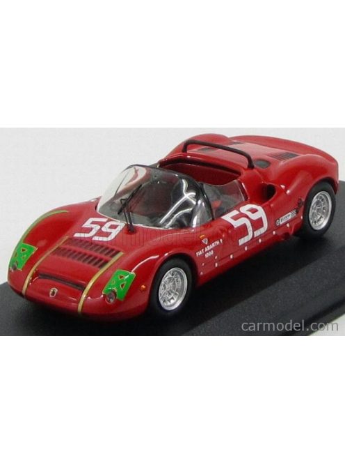 Best-Model - Fiat Abarth Sp 1000/1300 N 59 1000Km Monza 1968 Grana - Pasotto Red