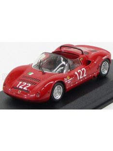   Best-Model - FIAT ABARTH 1000 SPIDER N 122 TARGA FLORIO 1969 CALASCIBETTA - FERLITO RED