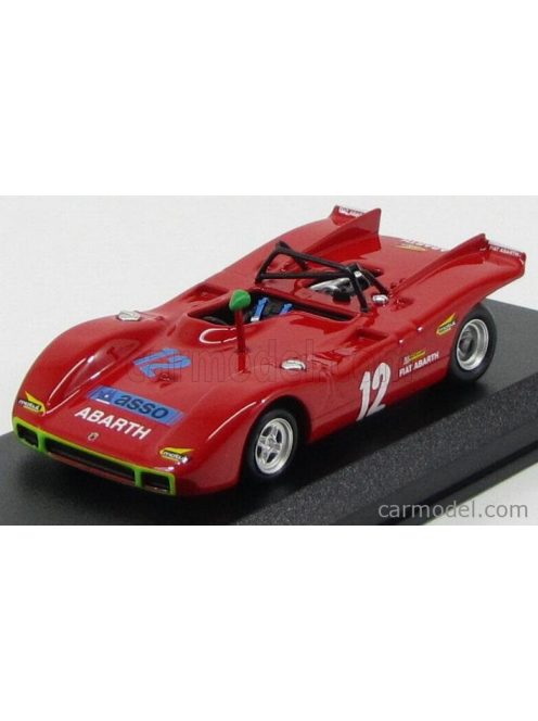 Best-Model - Abarth Sp2000 N 12 Targa Florio 1971 Taramazzo - Ostini Red