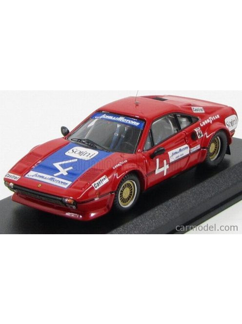 Best-Model - Ferrari 308 Gtb Coupe N 4 Daytona 1978 Mallet - Romolotti - Bondurant Red