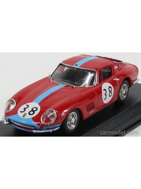 Best-Model - Ferrari 275 Gtb/4 Coupe N 38 Winner 1000Km Parigi 1966 Vestey - Gaspar Red Bluette