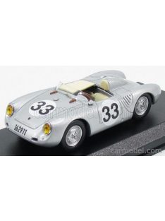   Best-Model - Porsche 550Rs Spider N 33 24H Le Mans 1957 Herrmann - Frankenberg Silver