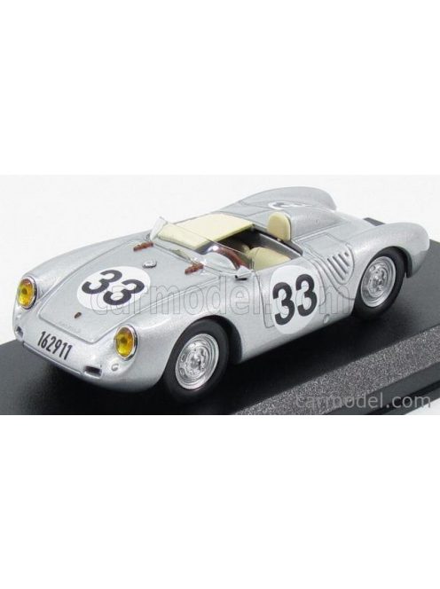 Best-Model - Porsche 550Rs Spider N 33 24H Le Mans 1957 Herrmann - Frankenberg Silver