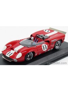   Best-Model - Lola T70 Spider N 11 Bridgehampton 1967 L.Motscheker Red White