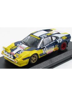   Best-Model - FERRARI 308 GTB COUPE N 11 RALLY  ISOLA D'ELBA 1980 NICO - BARBAN YELLOW BLUE