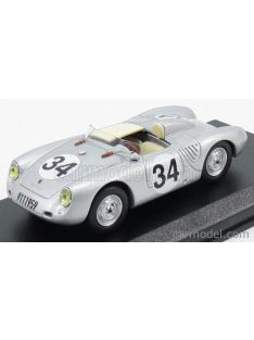   Best-Model - Porsche 550Rs Spider N 33 24H Le Mans 1957 Storez - Crawford Silver